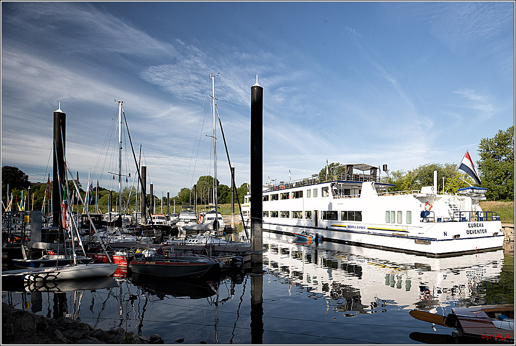 100 Jahre Rheinwoche 2022 - 1. Wettfahrt Porz - Hitdorf, 03.06.2022,